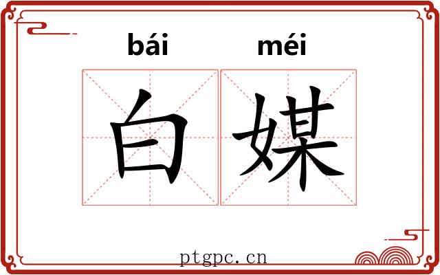 白媒