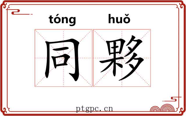 同夥 同夥