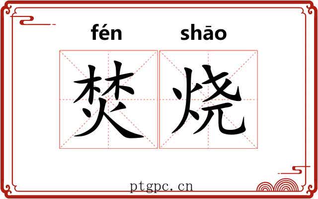 焚烧 焚烧