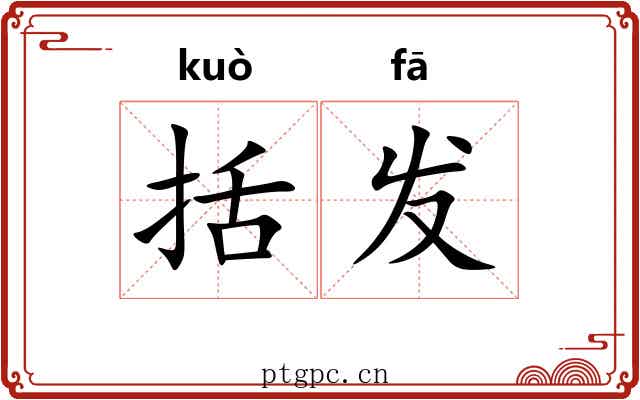 括发