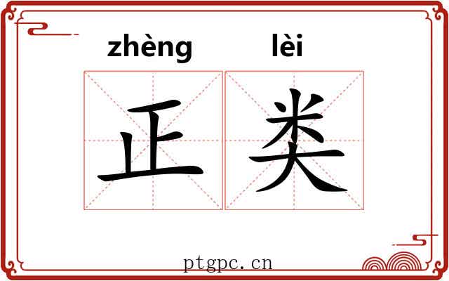 正类