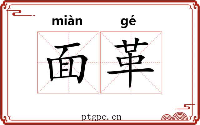 面革