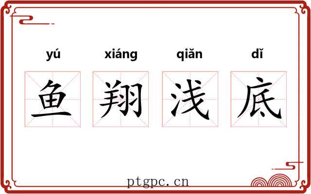 鱼翔浅底 鱼翔浅底