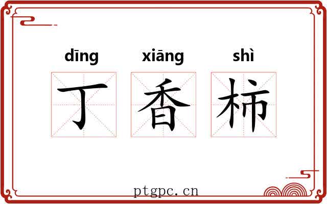 丁香柿 丁香柿