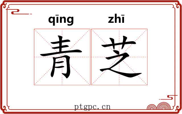 青芝