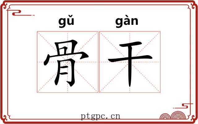 骨干