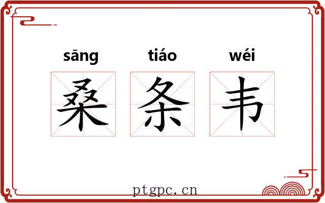 桑条韦 桑条韦