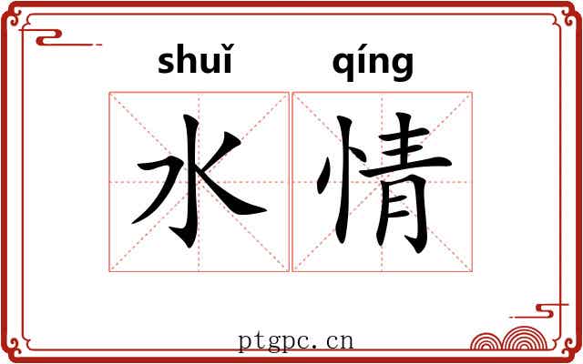 水情