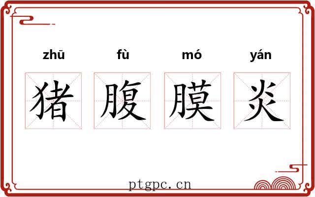 猪腹膜炎