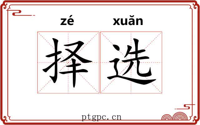 择选 择选