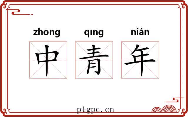 中青年