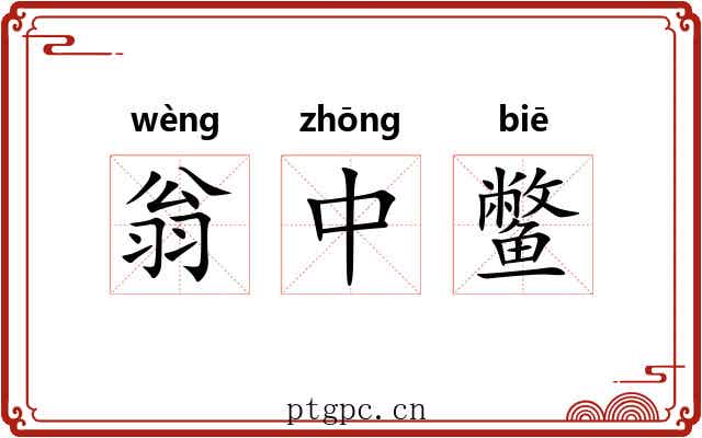 翁中鳖
