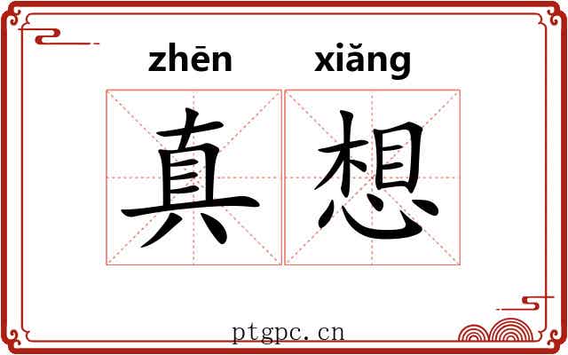 真想
