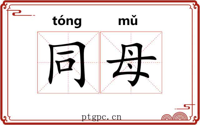 同母 同母