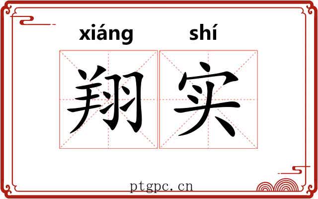 翔实 翔实