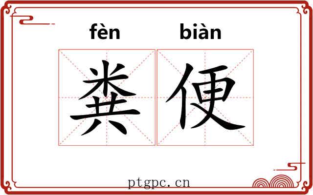 粪便 粪便