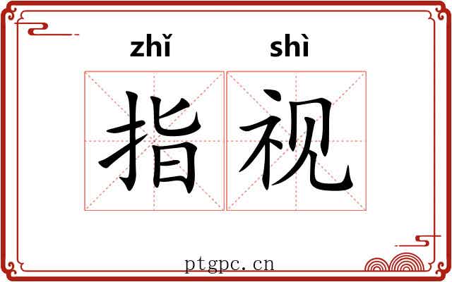 指视 指视