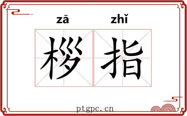 桚指