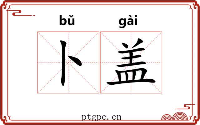 卜盖