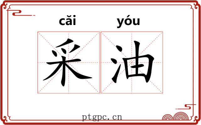 采油 采油