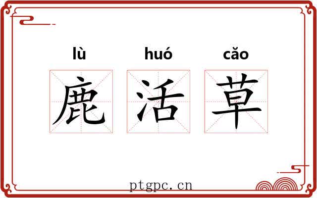 鹿活草