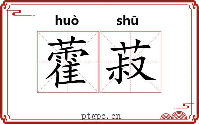 藿菽