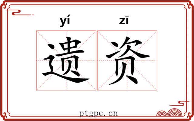 遗资