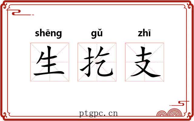 生扢支 生扢支