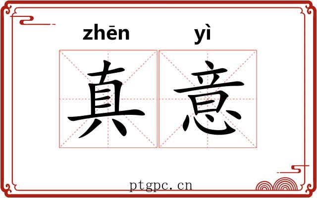 真意