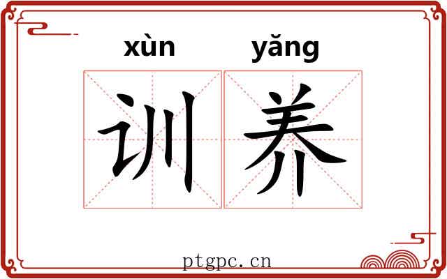 训养