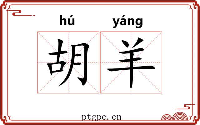 胡羊 胡羊