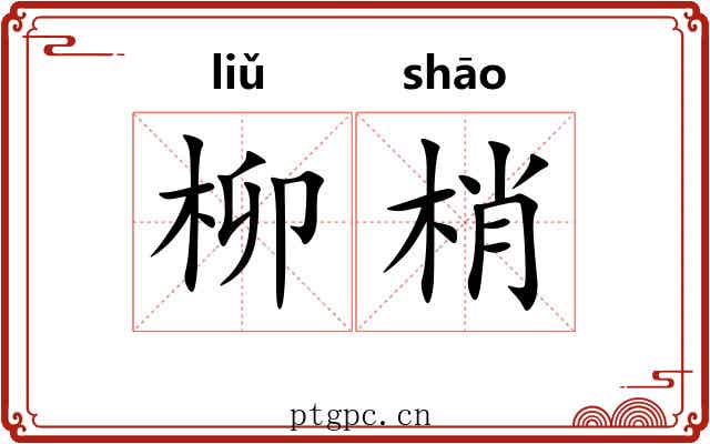 柳梢