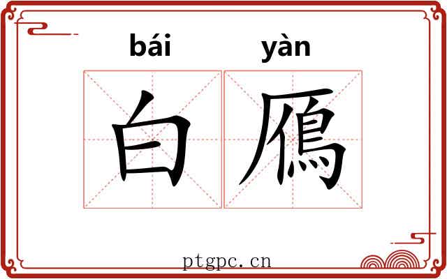 白鴈