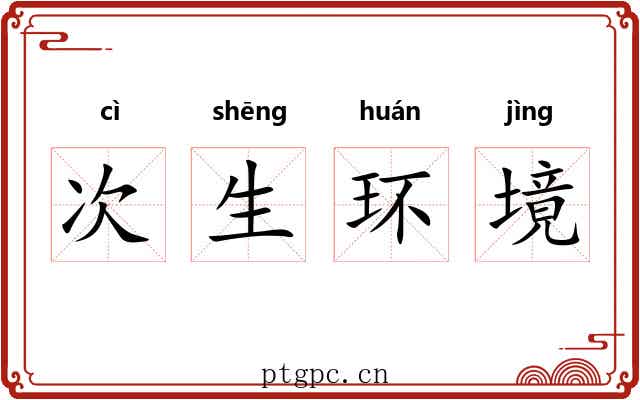 次生环境