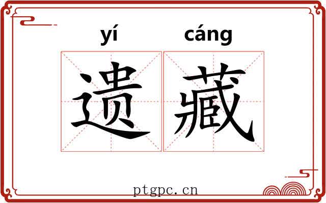 遗藏