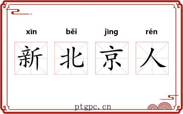 新北京人