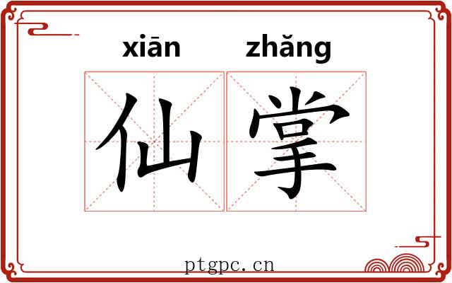 仙掌