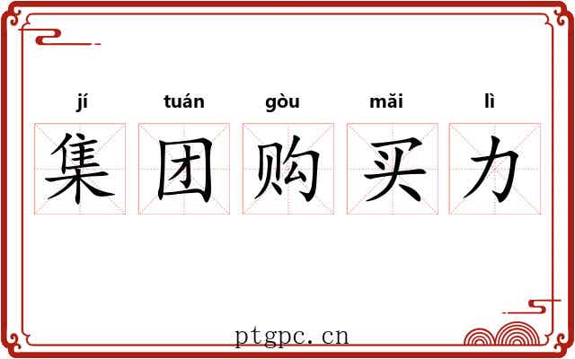 集团购买力