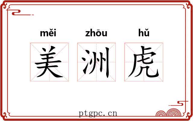 美洲虎