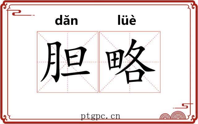 胆略 胆略