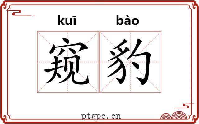 窥豹