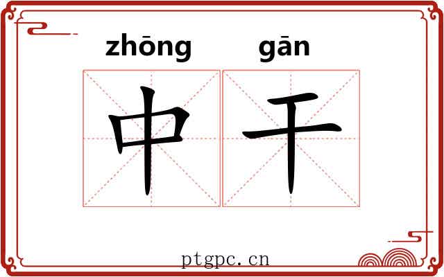 中干