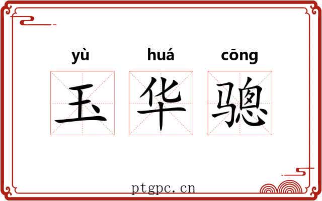 玉华骢 玉华骢
