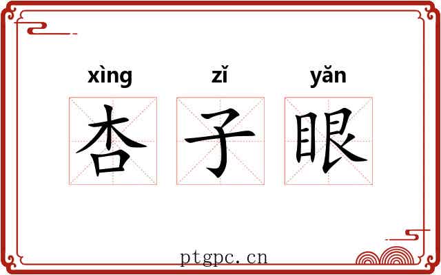 杏子眼