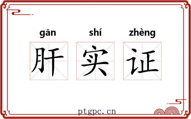 肝实证