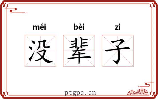 没辈子