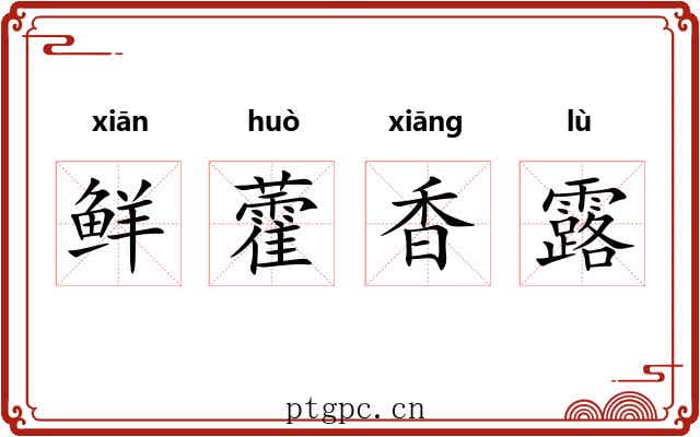 鲜藿香露