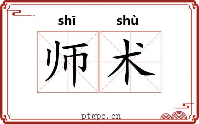 师术