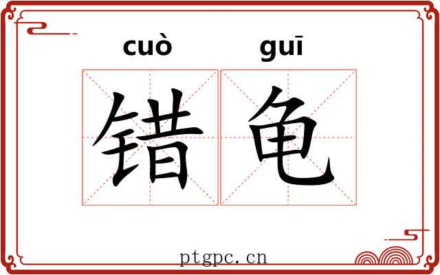 错龟