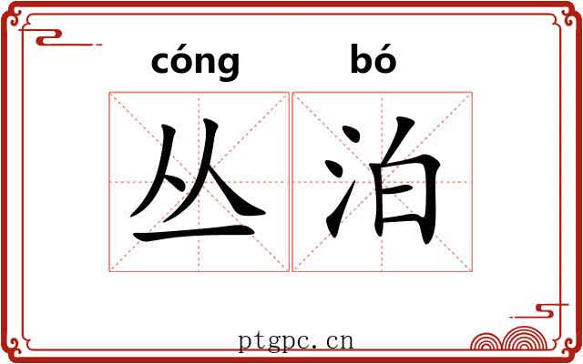 丛泊